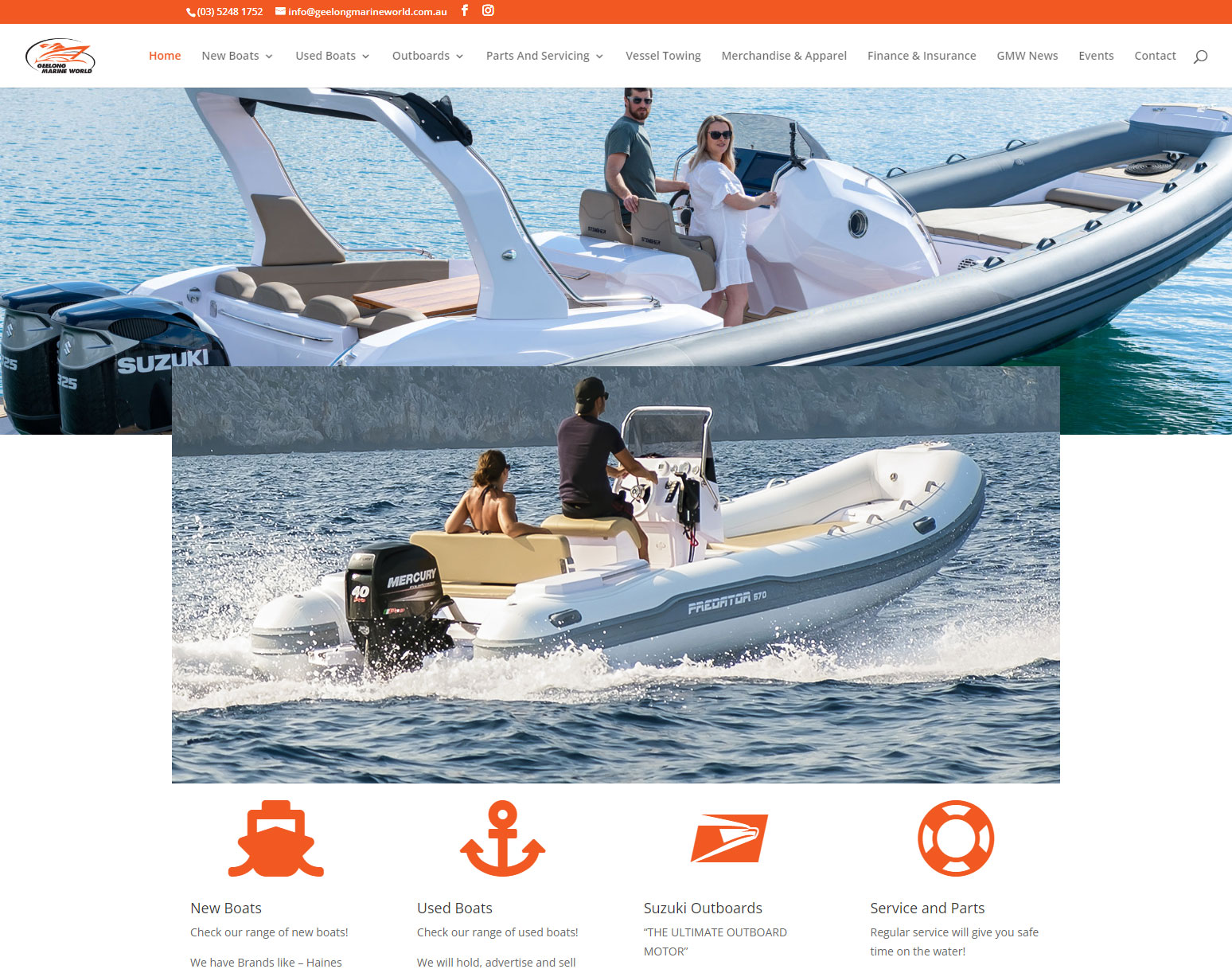 New User Friendly site Geelong Marine World