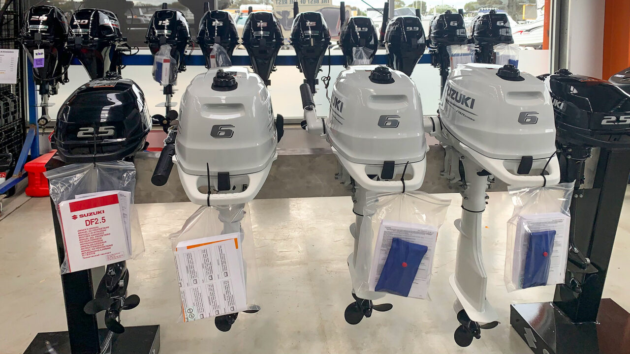 Suzuki Four Stroke Tillers in Stock Geelong Marine World