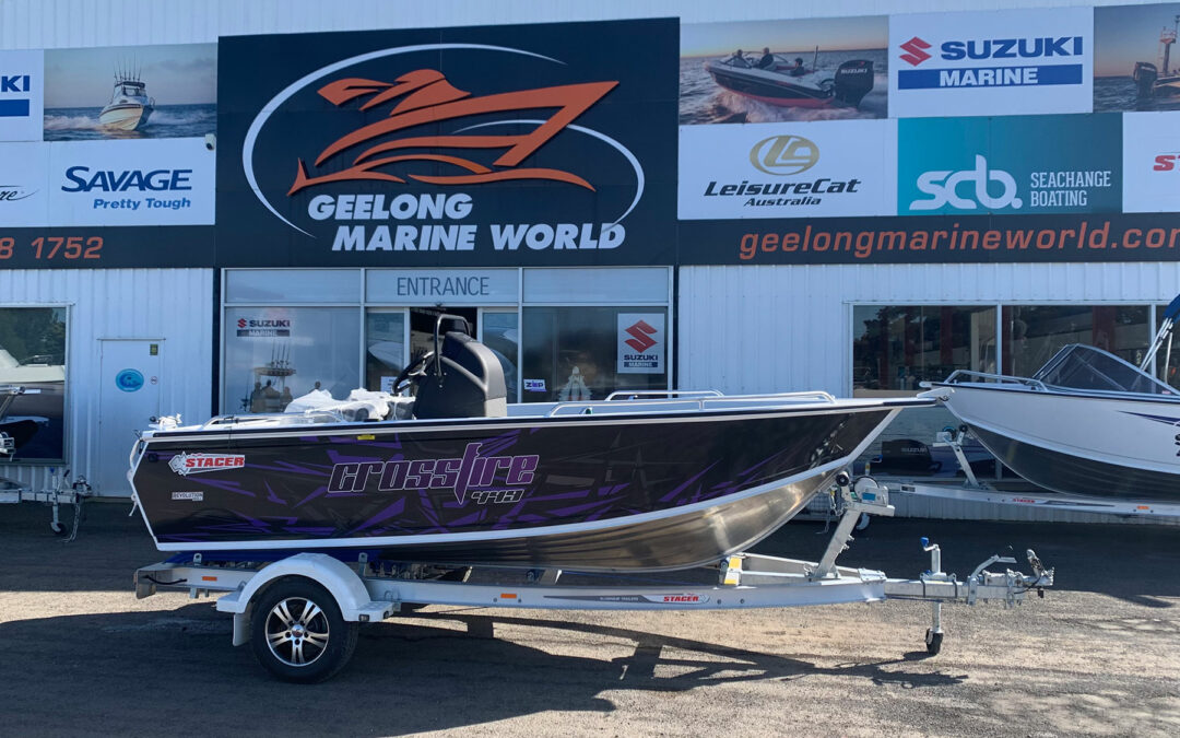 Stacer Crossfire 449 with Suzuki 60HP “Ready To Go”