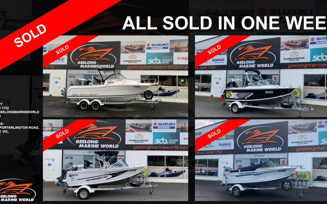 All sold in one week!