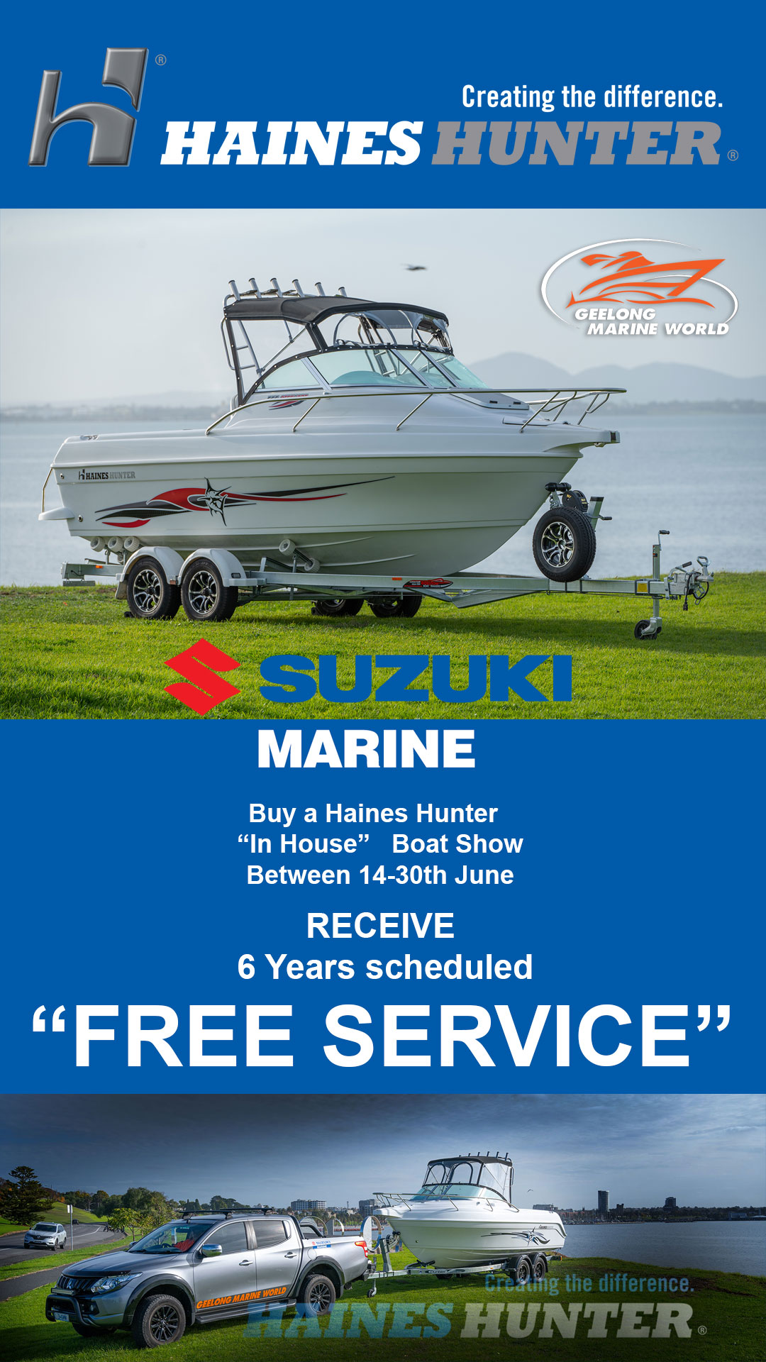 “SALE” 14-30th of June – Haines Hunter