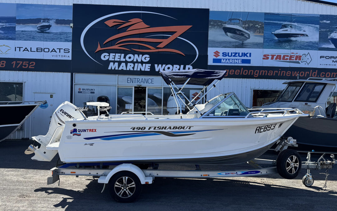Sold – Quintrex 490 Fishabout